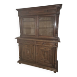 Armoire deux corps en chêne massif du XIXème siècle