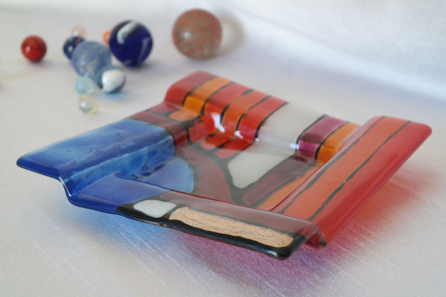 Empty murano glass pocket