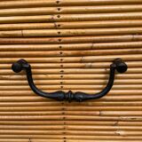 Vintage rattan chest of drawers 1950-60