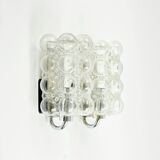 Pair of Mid-Century Bubble Glass Wall Lamps by H. Tynell for Limburg, 1960s