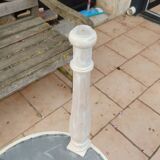 Paire de tabourets poufs anciens style louis xvi