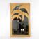 "Palms" mirror in rattan