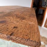 Weathered farm table