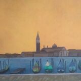 painting on canvas Venice