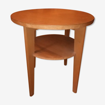 table round vintage Scandinavian style