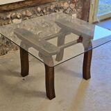 Table basse en verre Art Déco