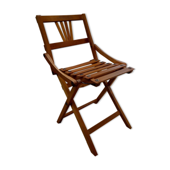 Wooden folding chair for children