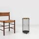 Stylish robust mid-century umbrella stand, France ca. 1950