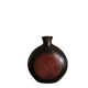 Decorative vase in carved gilded wood