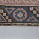 Vintage Turkish hallway rug 67x317 cm