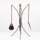 Elegant Brass Fireplace set 1950s France