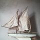 White pool sailboat