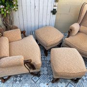 Paire de fauteuils Bergère