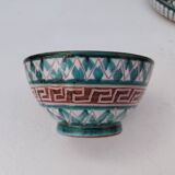 Casserole and ceramic bowl, Robert Picault, Vallauris