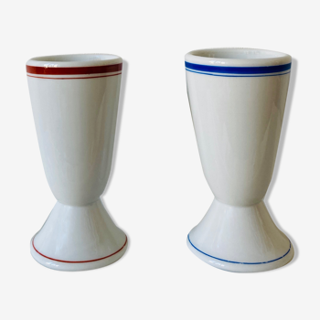 Pair of mazagran cups