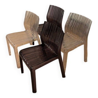 4 Kartell Frilly Chairs