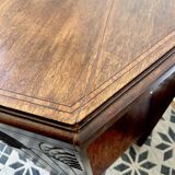 Art deco mahogany side table