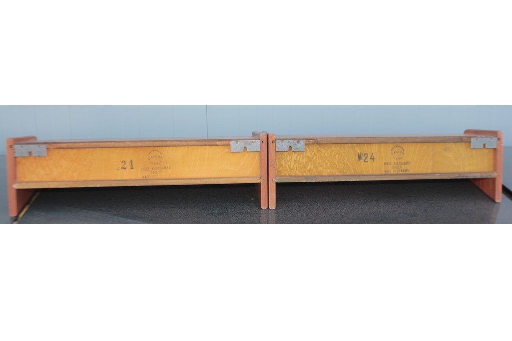 Étagères murales teck design danois aksel kjersgaard