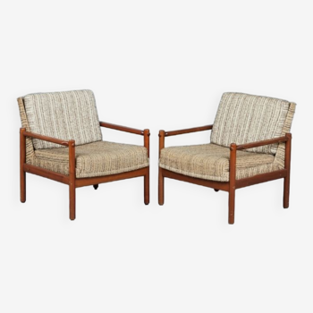 Pair of Danish armchairs from the 60s