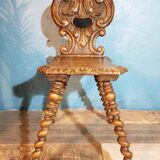 Late 19th century stepladder chair