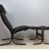 Siesta chair and footstool by Ingmar Relling for Westnova Norway - 1965