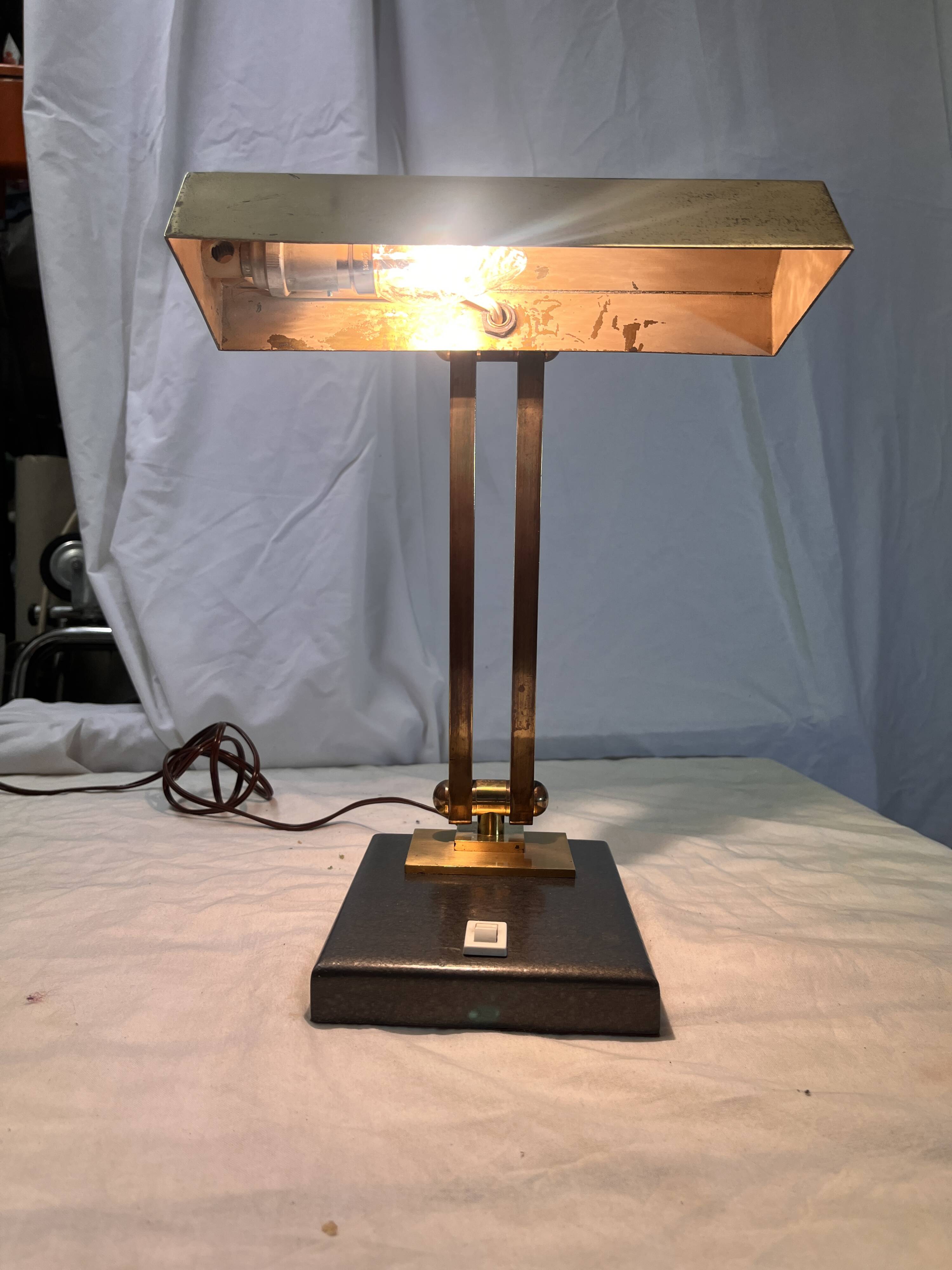 Art Deco desk lamp