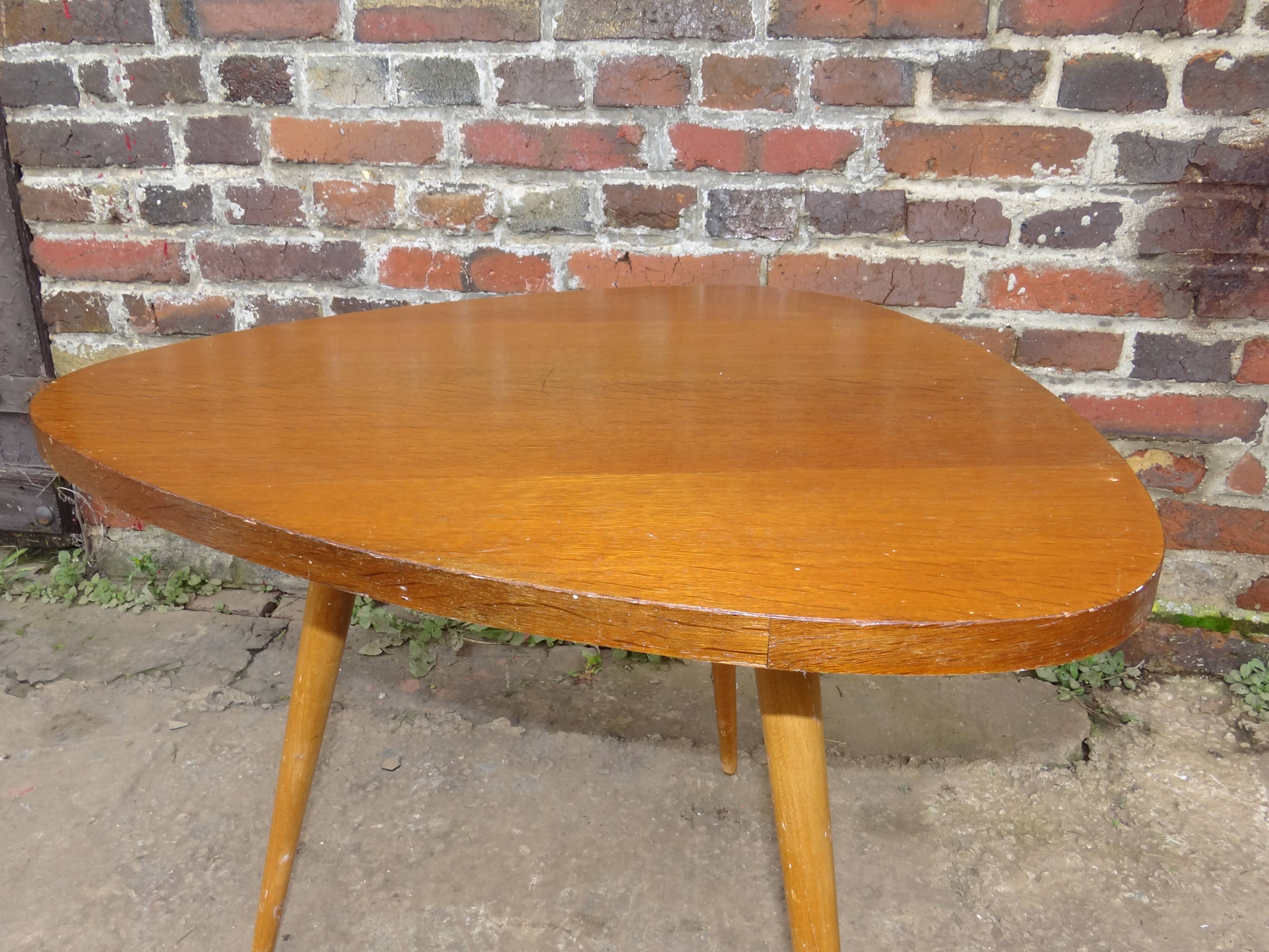 1950 free-form side table