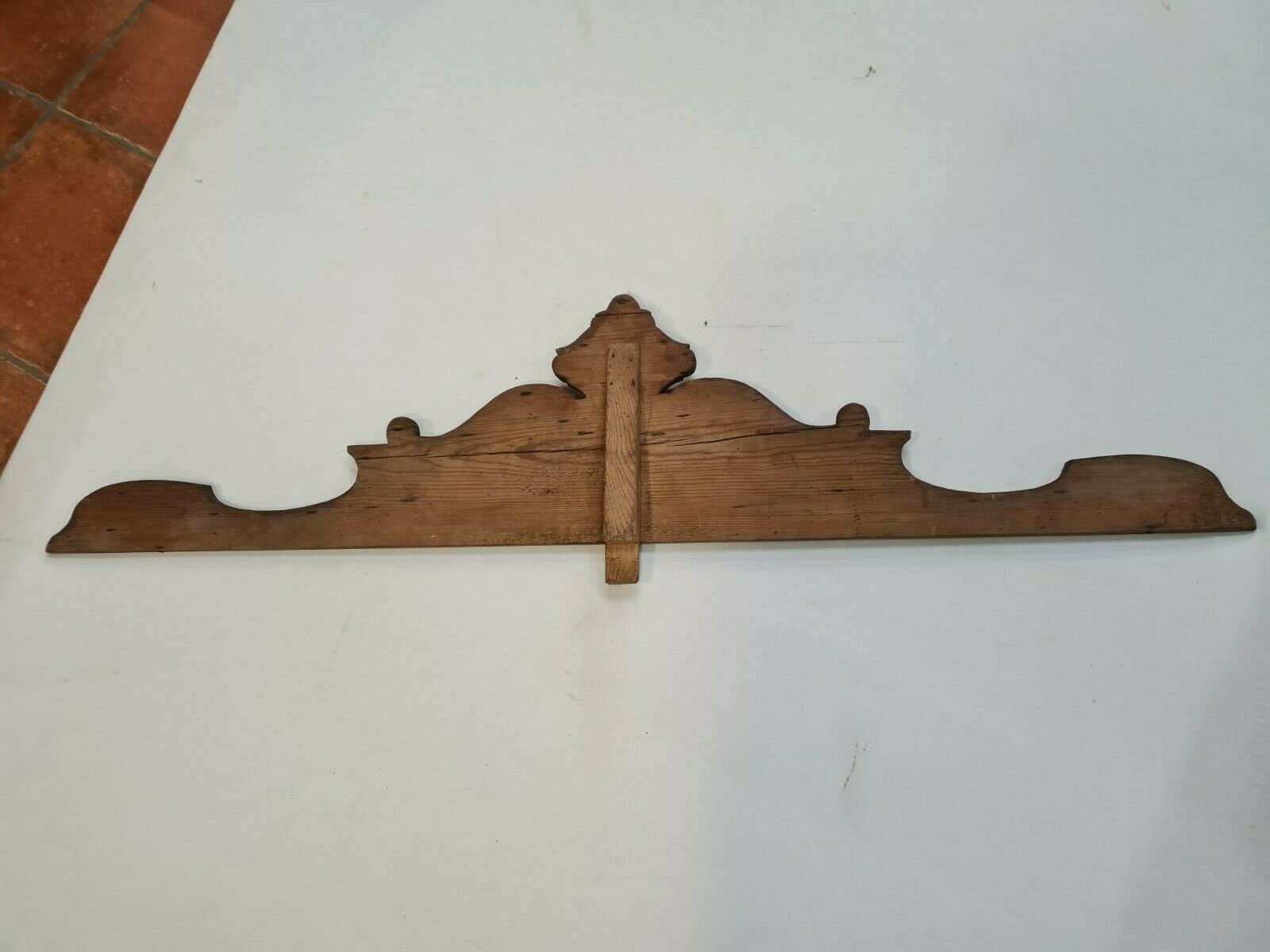 Wooden pediment