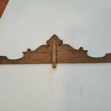 Wooden pediment