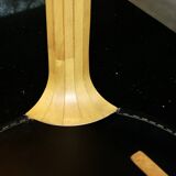 VINTAGE BIRCH AND LEATHER STOOL BY ALVAR AALTO FOR ARTEK