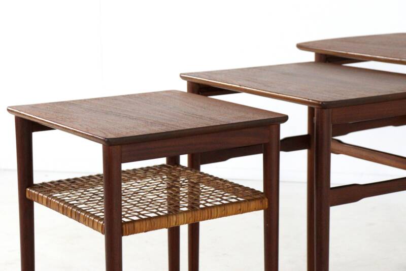 Set of nesting tables 'Sunds' mid century modern
