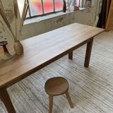 Walnut farmhouse table 2.10m from the 50s