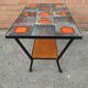 Table basse vintage métal  bois