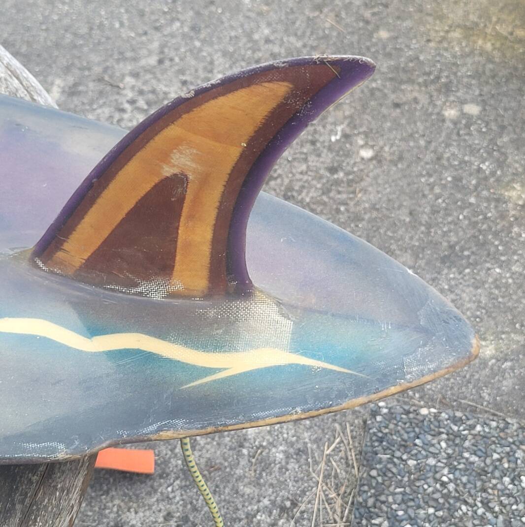 Vintage Danny Garland & Mike Conlan Surfboard for Space-Gypsy 1976