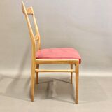 Set of 5 scandinavian chairs 1950