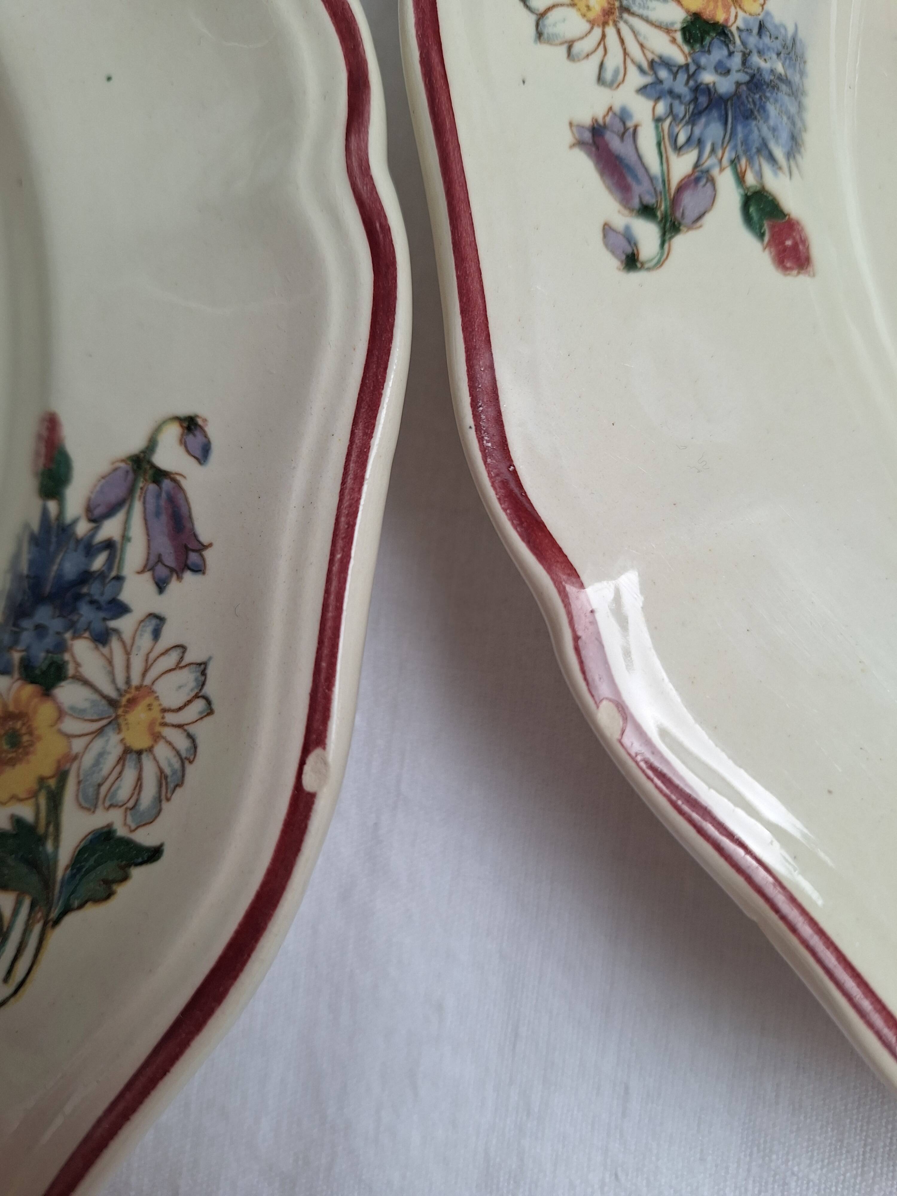 Sarreguemines Agreste soup plates