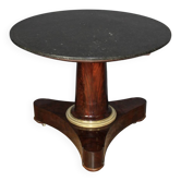 Guéridon d'époque Empire en acajou et bronze doré XIX