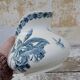 Jug in faience motifs flowers and insects