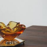 Vintage Italian Glass Bowl, 1970s