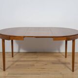 Mid-Century Teak Dining Table & Chairs by Hans Olsen for Frem Røjle, Denmark, 1960s, Set of 5