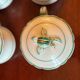 6 anciens pots a creme porcelaine de paris 19eme (1850) lot de 6