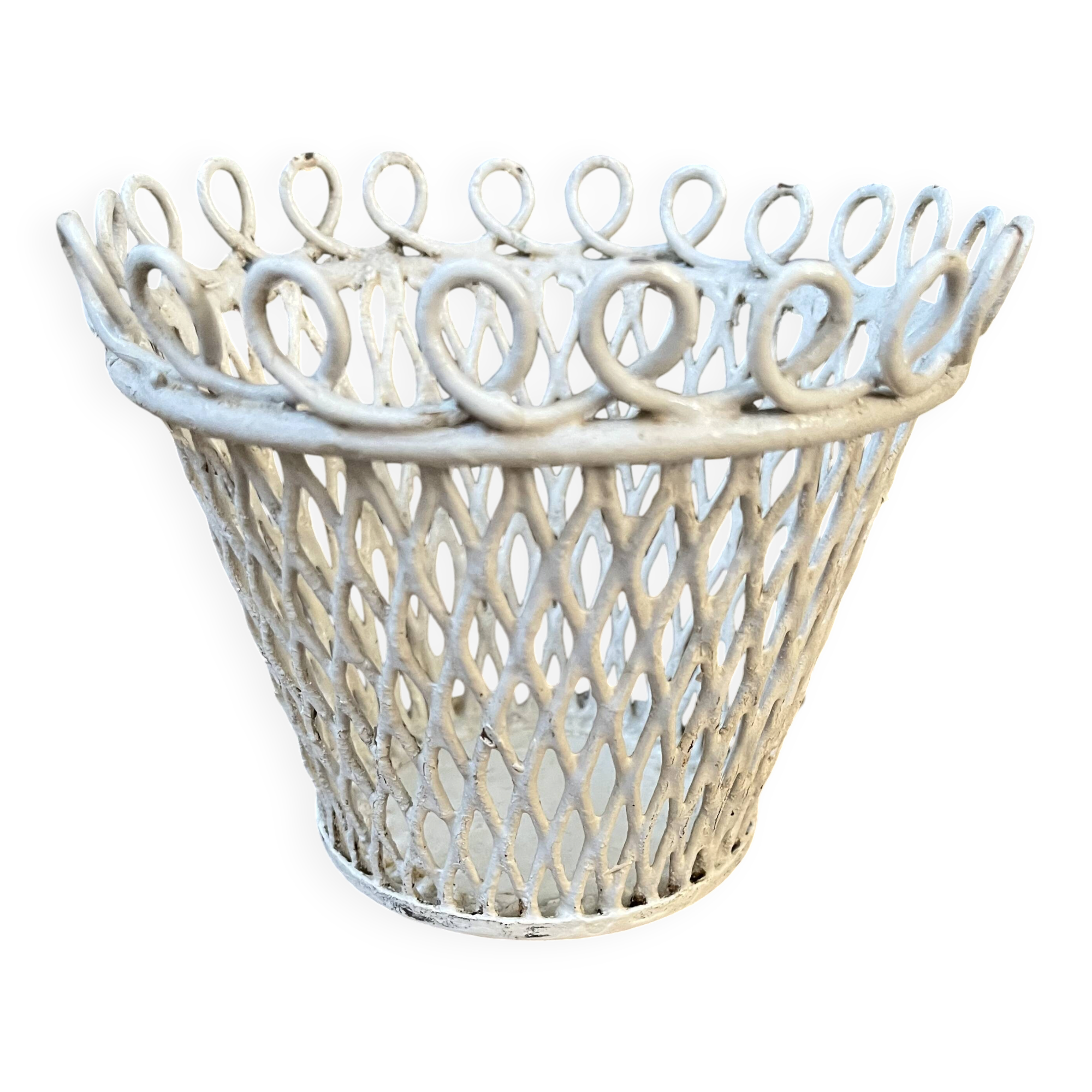 Cache pot in the style of Mathieu Mategot.