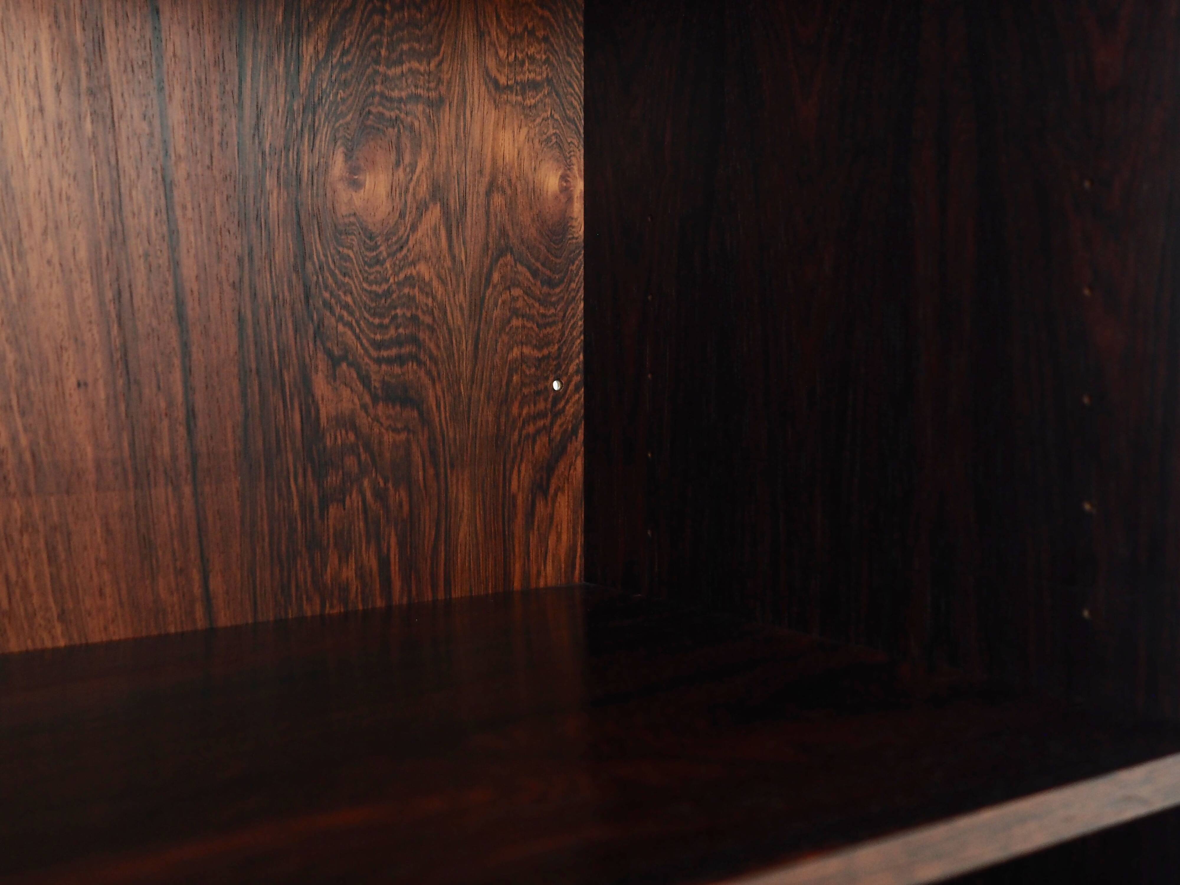 Rosewood bookcase, Danish design, 1970s, production: Denmark