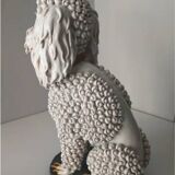 Sealed Dog Animal Glazed Ceramic Sculpture