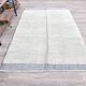 Tapis marocain 100% laine bleu et blanc 136x211 cm