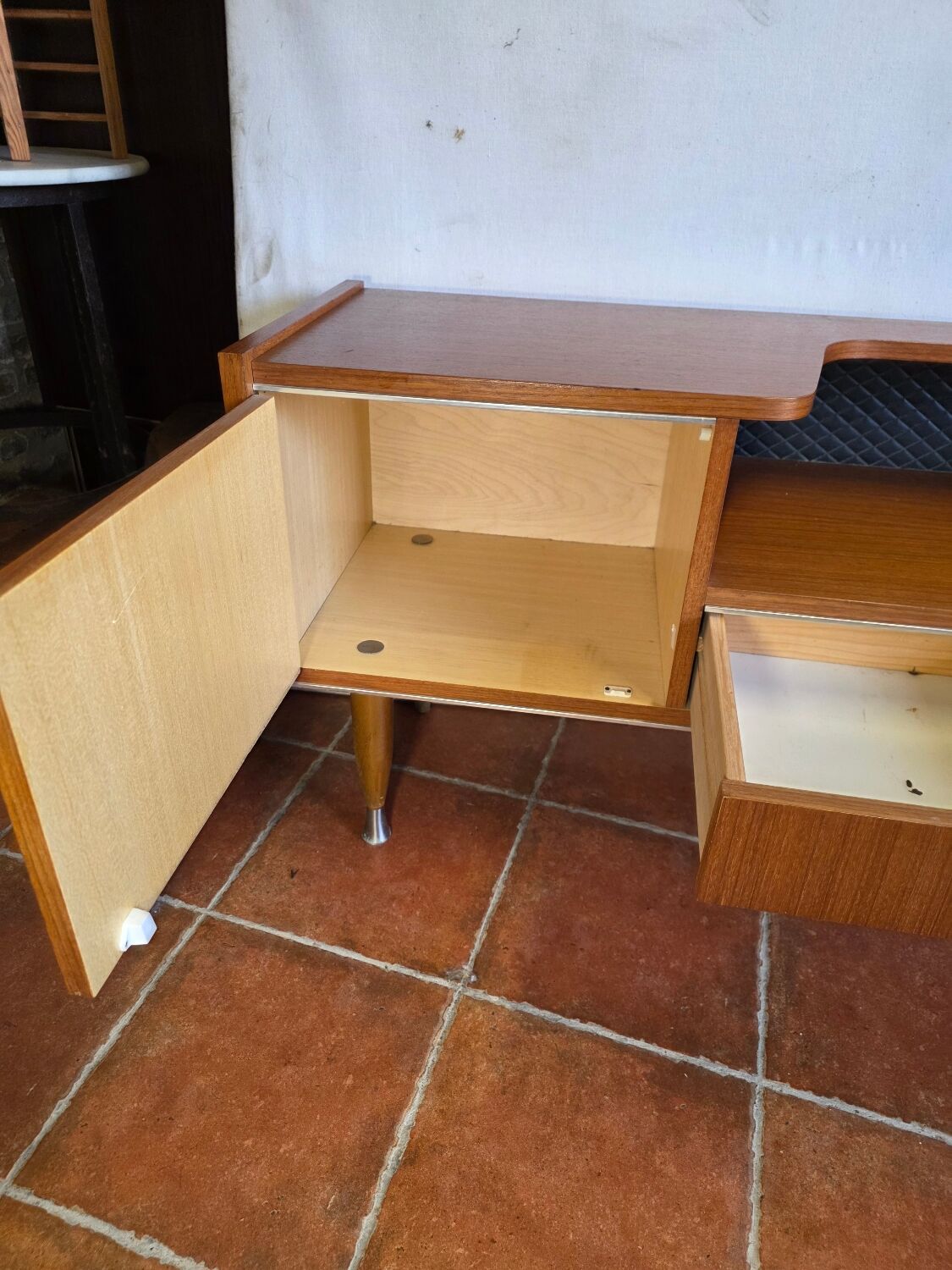 1960s teak Scandinavian enfilade