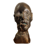 Hypocrite bronze by Jean Roulland