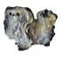 Ceramic dog sculpture from the 1940s-50s.