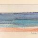 Andrée PFAADT painting – Silk painting – Shoreline – Contemporary.