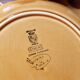 6 old Sarreguemines Digoin earthenware dessert plates, Rimini model